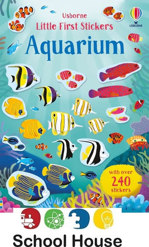 Little First Stickers Aquarium Book