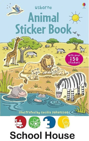 First Sticker Book Animals