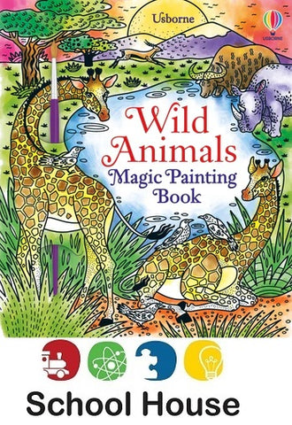 Magic Painting Wild Animals Book