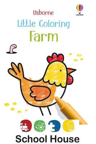 Farm Little Coloring Book
