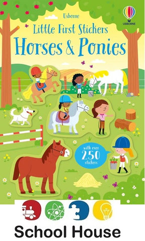 Little Stickers Horses & Ponies Book