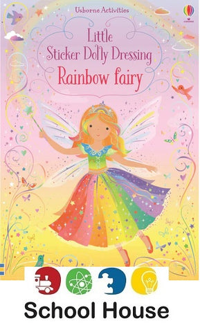 Little Sticker Dolly Rainbow Fairies Book