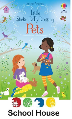 Pets Little Sticker Dolly Dressing Book