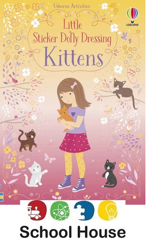 Little Sticker Dolly Kittens Book