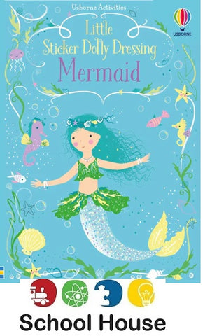 Little Sticker Dolly Dressing Mermaids Book