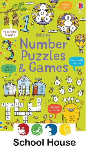 Number Puzzles & Games Book