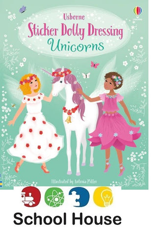 Sticker Dolly Dressing Unicorns Book