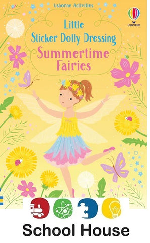 Summertime Fairies Little Sticker Dressing Dolly