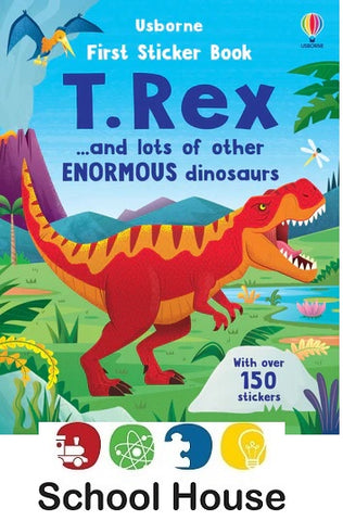First Sticker Book T Rex & Other Dinosaurs