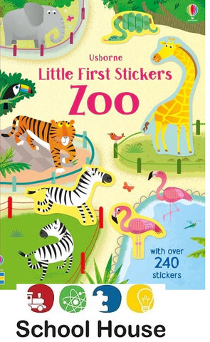 Little First Stickers Zoo Book