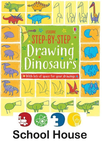 Step-By-Step Drawing Dinosaurs Book