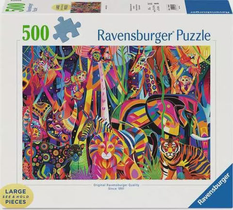 JEWELED JUNGLE LG 500 PC PZ
