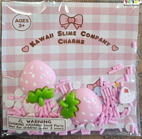 Strawberries & Cream Slime Toppings