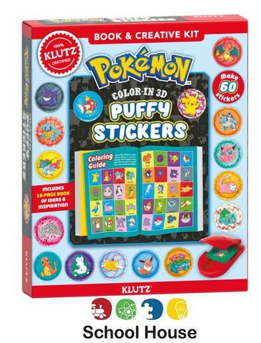 Pokemon Puffy Stickers