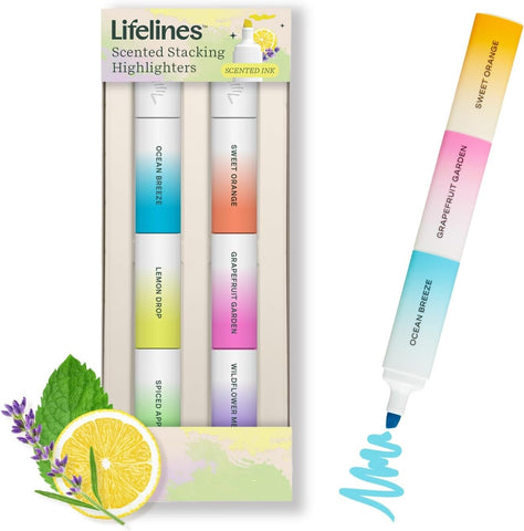 Scented Stacking Highlighters - 2 Stacks