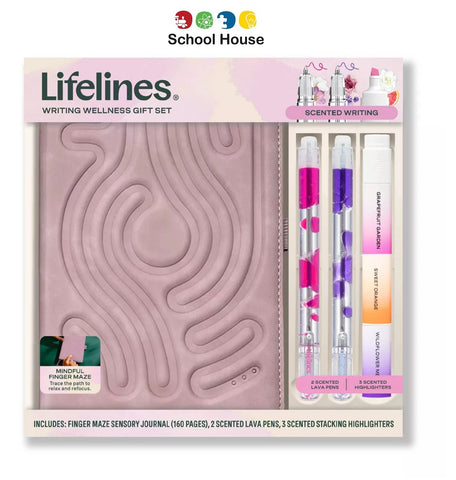 Pink Writing Wellness Gift Set