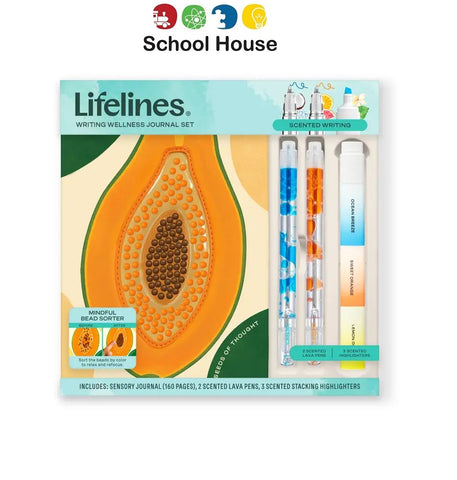 Writing Wellness Gift Set Papaya
