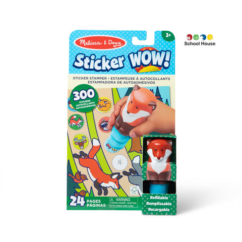 Sticker Wow Fox Activity Pad