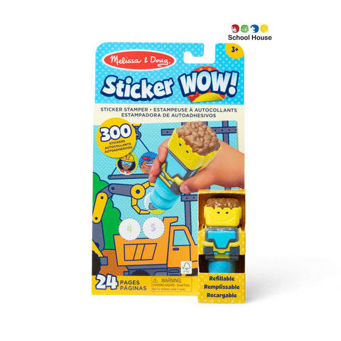 Sticker Wow Bulldozer Activity Pad