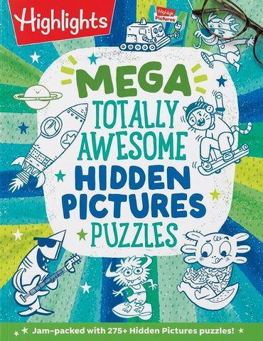 Highlights Mega Totally Awesome Hidden Pictures Puzzles Book