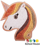 MosaicBox Unicorn Face