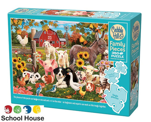 Family Farm 350 Piece Family Puzzle