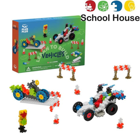 Plus Plus Learn To Build Vehicles