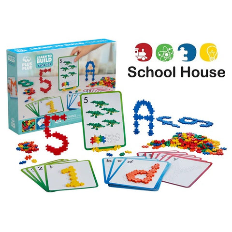 Learn To Build ABC & 123 Plus Plus Set