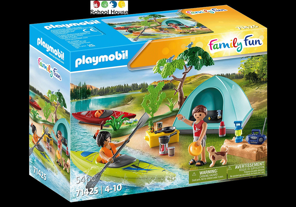 Camping With Campfire – School House GB