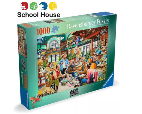 Turn The Page Bookclub 1000 Piece Puzzle