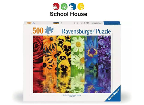 Floral Reflections 500 Large Piece Puzzle