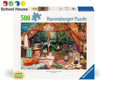 Cozy Glamping 500 Large Piece Puzzle