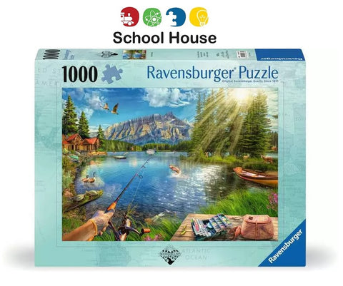 Life At The Lake 1000 Piece Puzzle