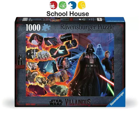 Star Wars Villainous Darth Vader 1000 Piece Puzzle