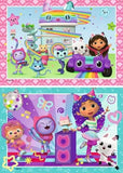 Gabby's Dollhouse 2 X 24 Piece Puzzles