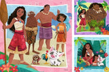 Moana Off To New Adventures 3 X 49 Piece Puzzles