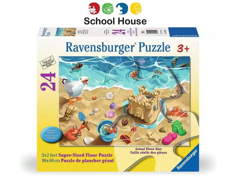 Fun At The Beach Floor Puzzle