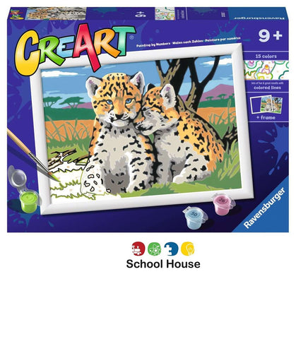Safari Friends 7 X 10 Creart Kit