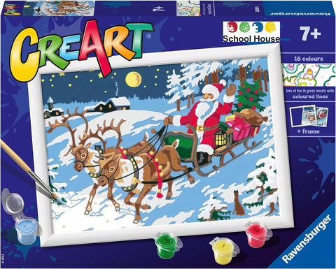 Night Before Christmas 7 X 10 Creart Kit