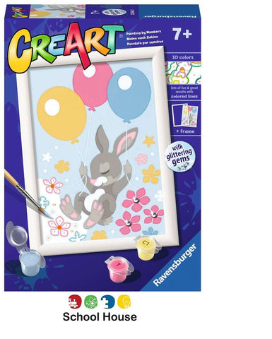 Flying Bunny With Gems Creart Kit
