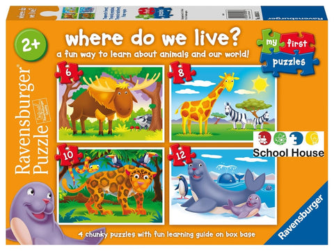 Where Do We Live My First Puzzles