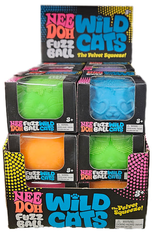 Needoh Fuzz Ball Wild Cats