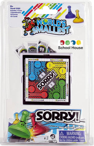 World's Smallest Sorry
