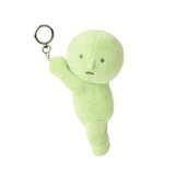 Hanging On Smiski Plush Keychain