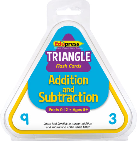 Triangle Flash Cards Addition & Sub