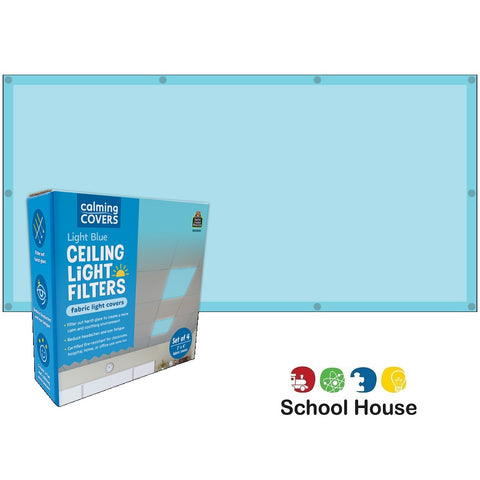 Light Blue Ceiling Light Filters