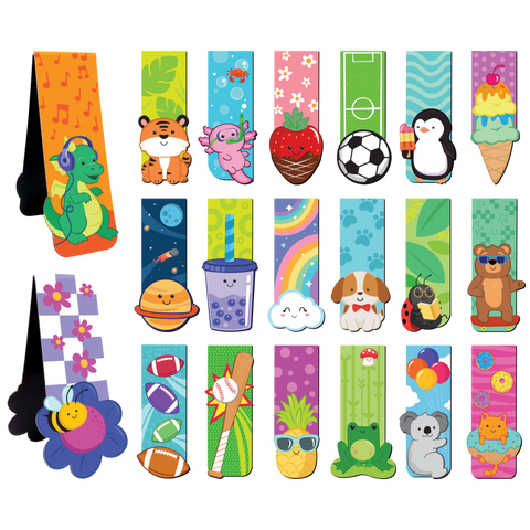 Magnetic Bookmarks Pack Of 40