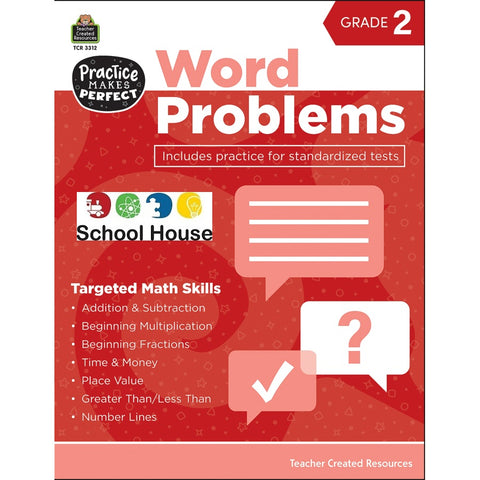 Word Problems Gr 2 Workbook