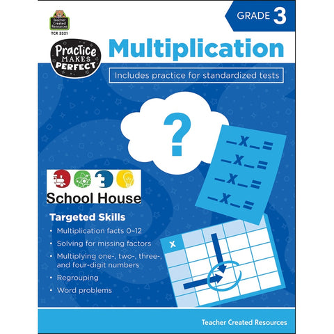 Multiplication Gr 3 Workbook