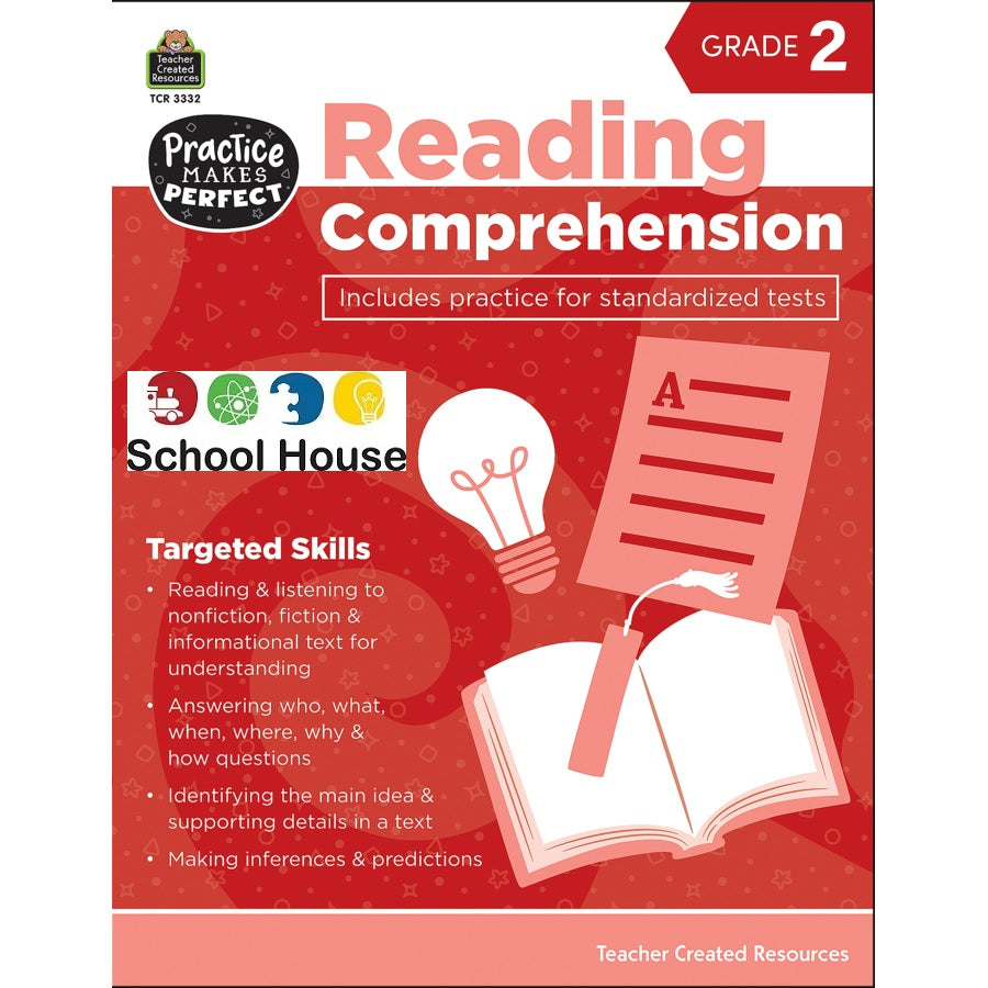 Reading Comprehension Gr 2 Workbook – School House GB